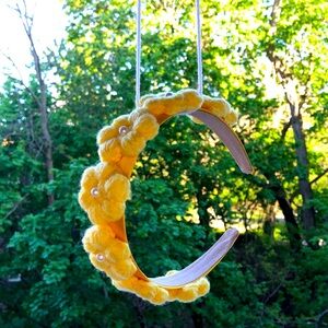 Flower Crown, Yellow Floral Headband